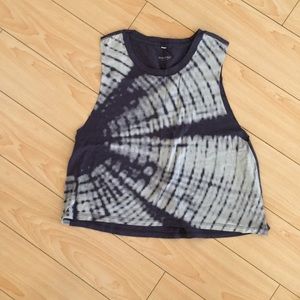 Manduka tie dye crop tank - size XS